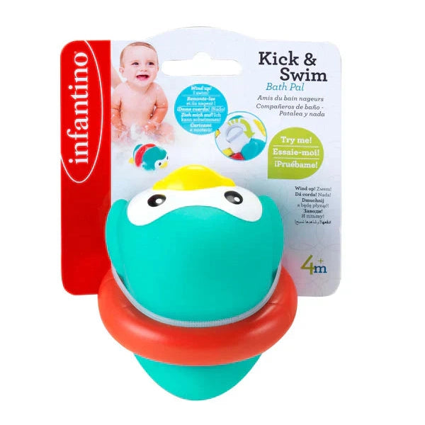 Infantino - Kick Swim Bath Pal - Penguin