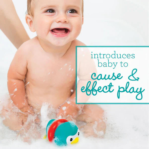 Infantino - Kick Swim Bath Pal - Penguin