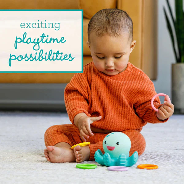 Infantino - Light Up Ring Catcher - Octupus