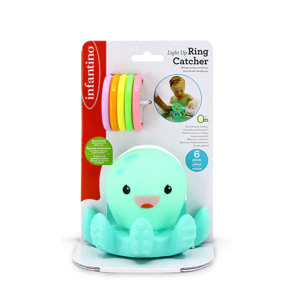 Infantino - Light Up Ring Catcher - Octupus