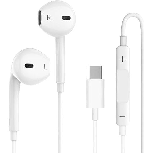 Samsang - Type-C Wired Earphones with HiFi Stereo Sound & Noise Reduction