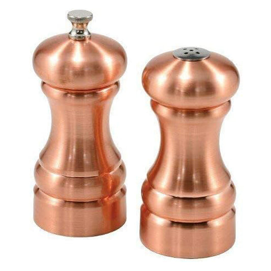 2-Pieces Set Salt and Pepper Grinder Copper color