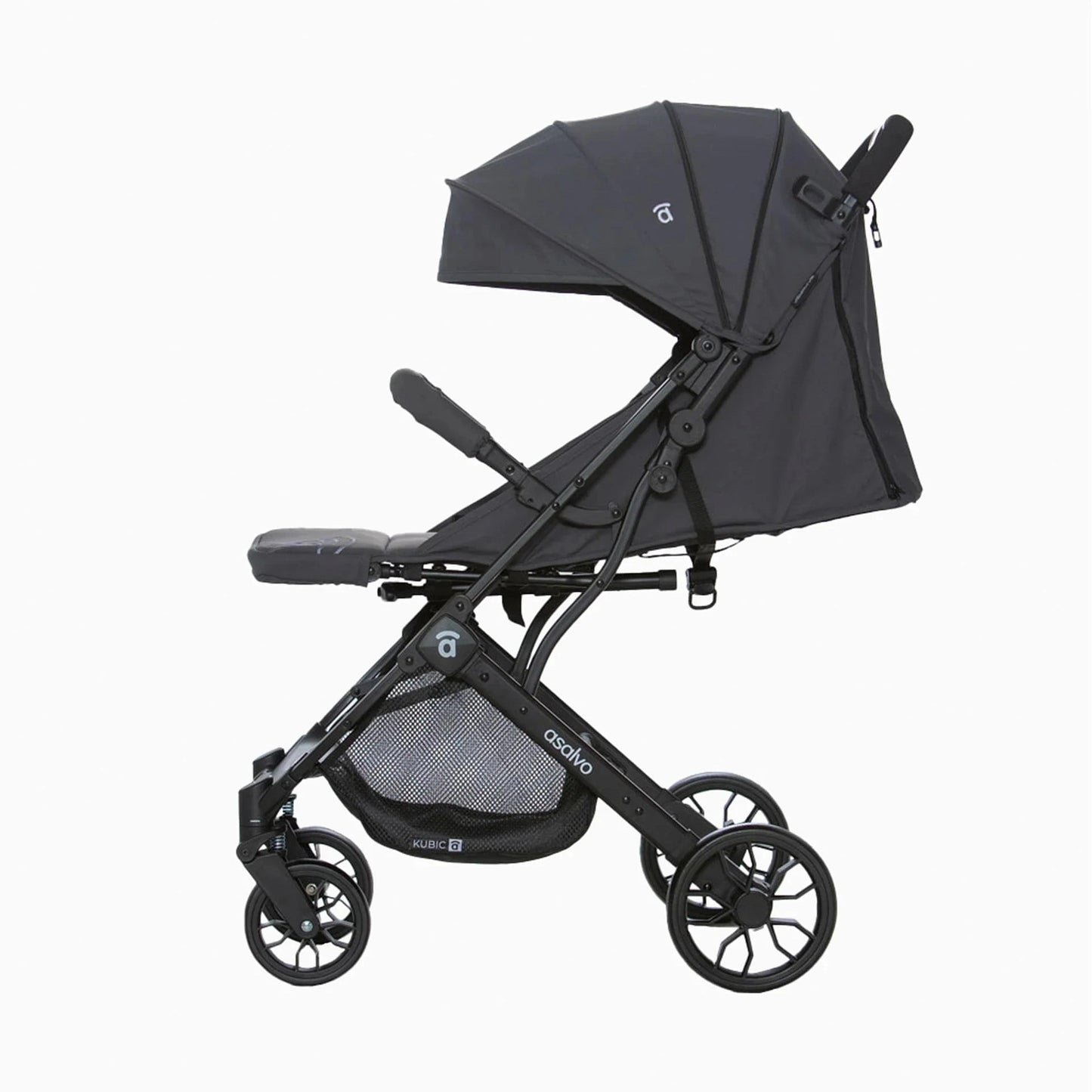 Asalvo - Kubic Stroller - Travel Stroller - Grey