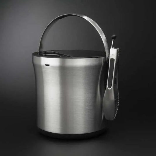 SteeL Ice Bucket & Tong Set by OXO