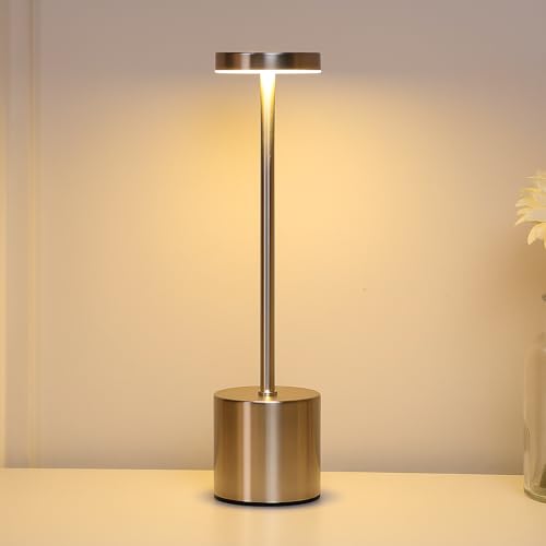 Urban Sajavaat - Rechargeable LED Table Lamp, Metal, Gold, Touch Control