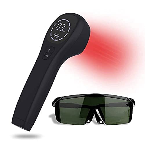 Cold Laser Human/Vet Device with LED Display Targets Joint and Muscles for Infrared Light(2x808nm +12X650nm) - Medaid International