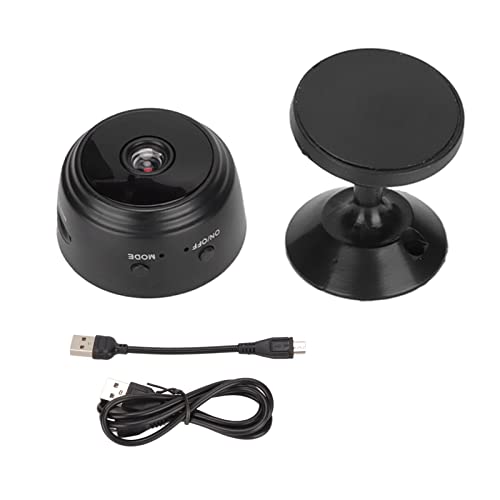 Mini - 1080P Indoor Security Camera with Night Vision & Wide Viewing Angle