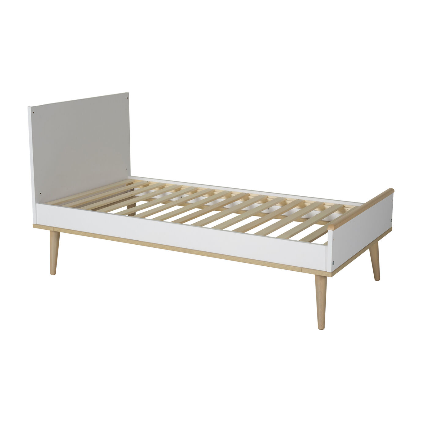 Quax Flow Bed 140x70 Cm White Convertible Cot