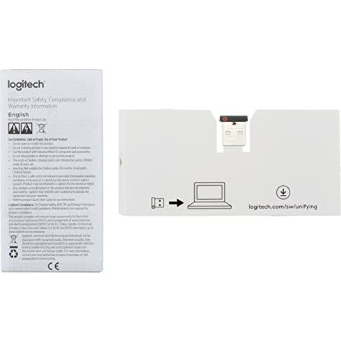 Logitech USB Unifying Receiver - Black - Medaid International
