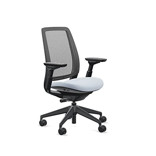 Steelcase Series 2 Office Chair with Air Hard Casters - Cobalt Fabric - Medaid International