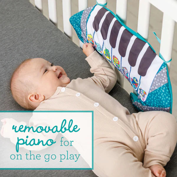 Infantino - Grow With Me 3in1 Tummy Time - Musical Piano Suitable For Newborn And Up