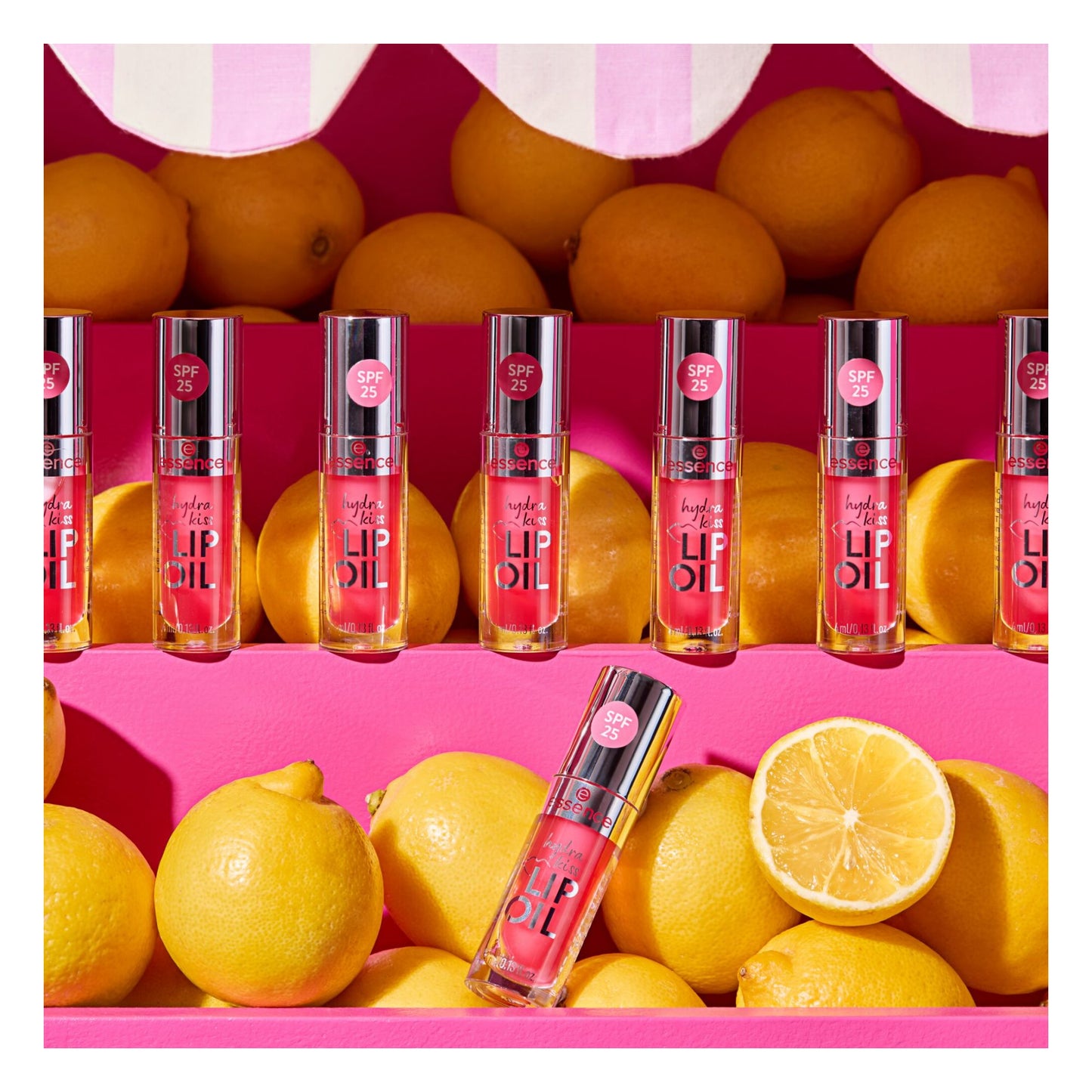 Essence Pink Squeeze Please! Hydra Kiss Lip Oil.