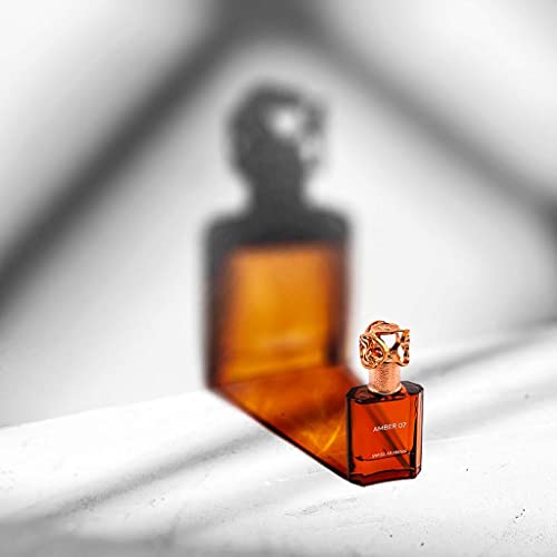 Swiss Arabian Amber 07 - Luxury Products From Dubai - Long Lasting, Addictive Personal EDP Spray Fragrance - Seductive Signature Aroma - 1.7 Oz - Medaid International