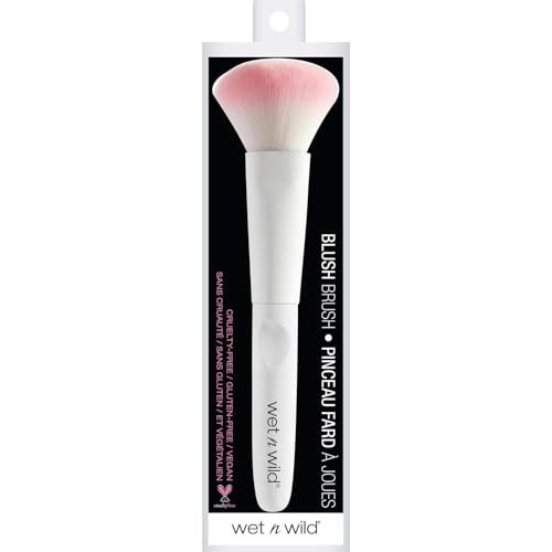 wet n wild Contour Brush, Sculpt, Highlight, & Blend, Luxurious Plush Fibers, Ergonomic Handle for Comfortable Precision Control , Cruelty-Free & Vegan - Medaid International