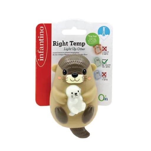 Infantino Right Temp Light Up Otter