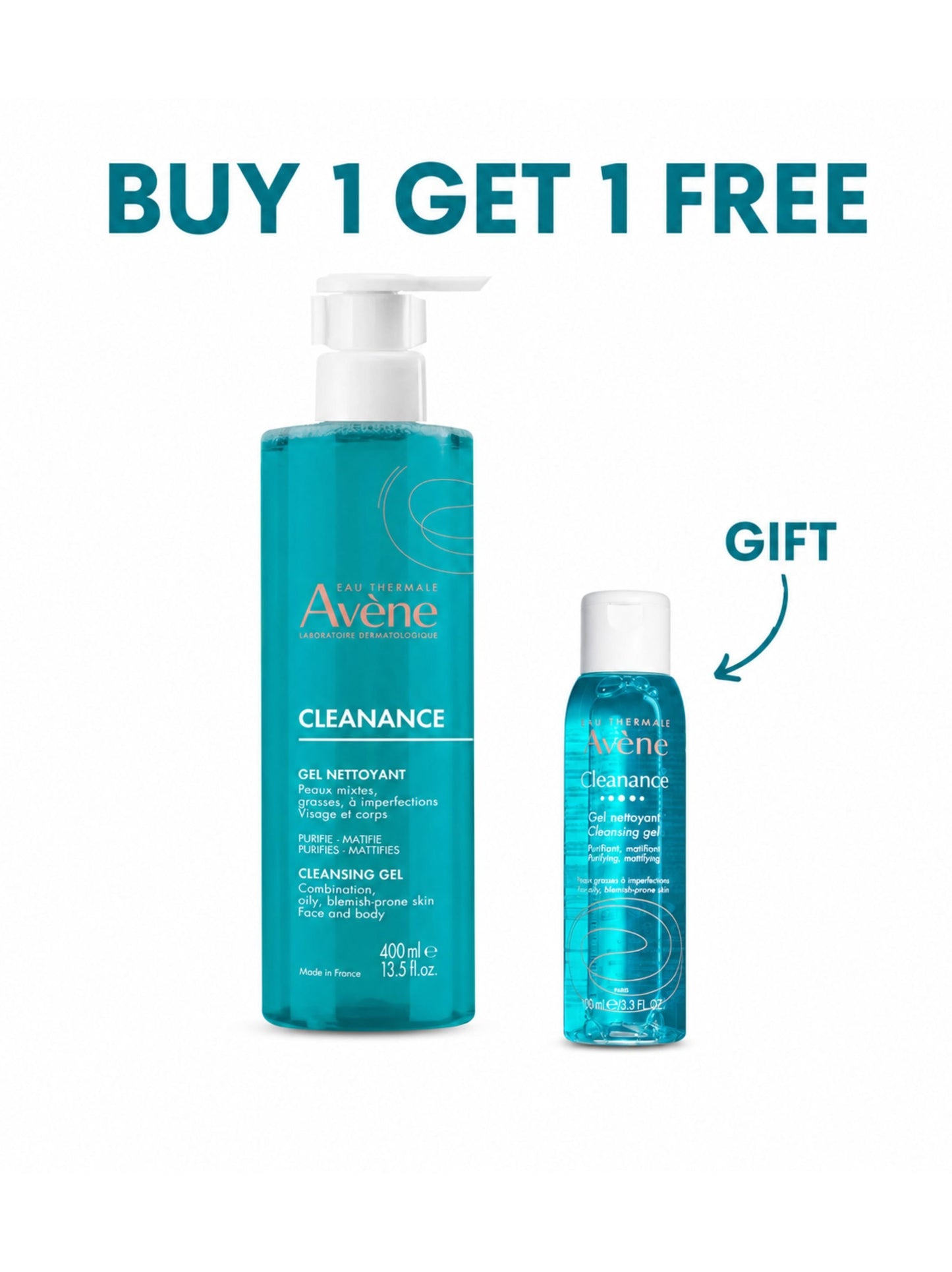 BUY1 GET1 CLEANANCE + GEL Nettoyant
