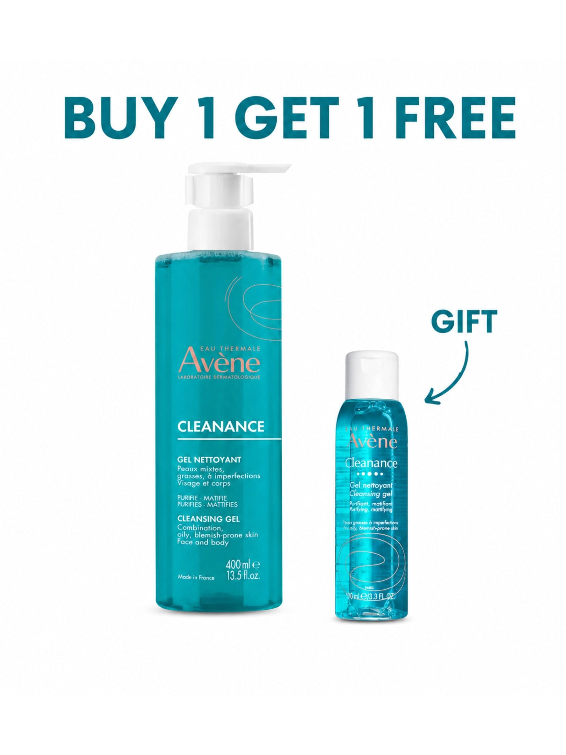 BUY1 GET1 CLEANANCE + GEL Nettoyant
