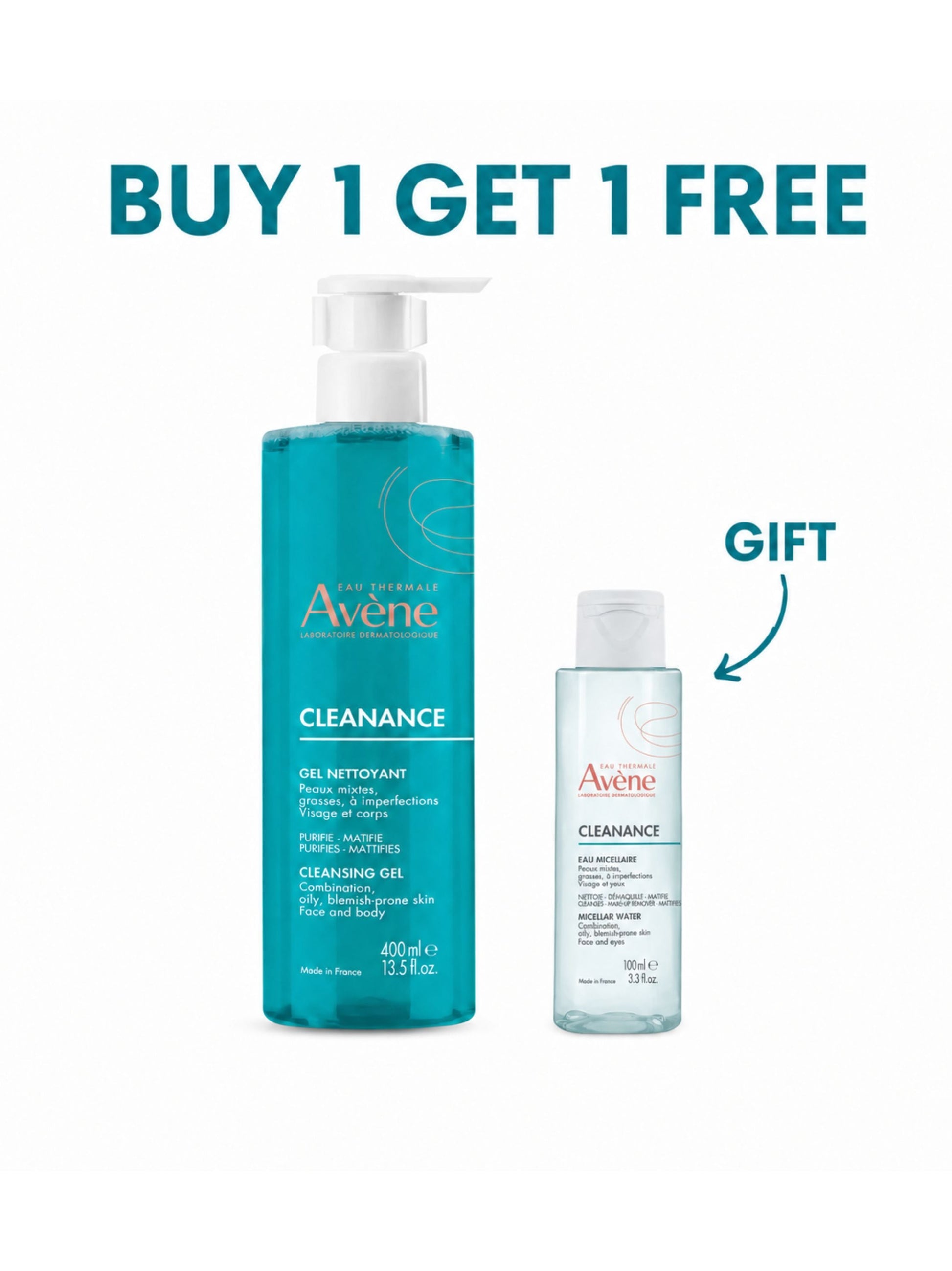 BUY 1 GET 1 CLEANANCE + MICELLAR WATER