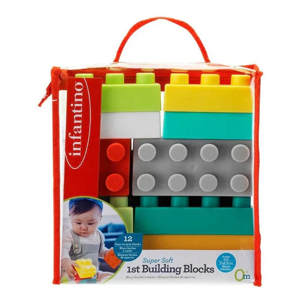 Infantino - Super Soft - First Baby Blocks