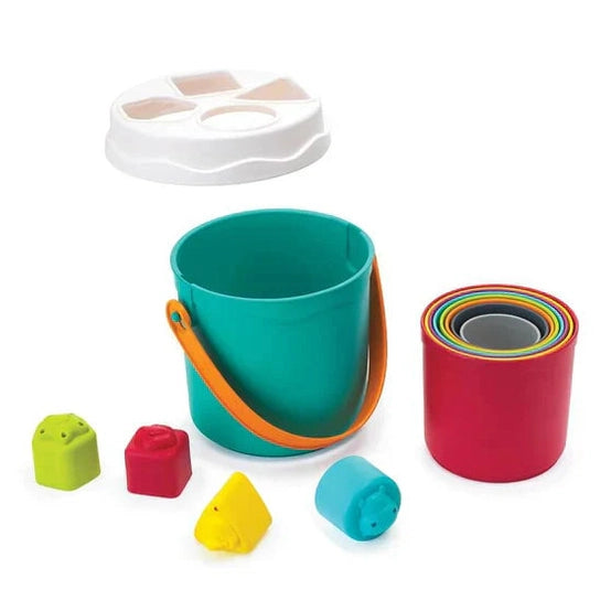 Infantino - Shape Sorting Stack'n - Nest Buckets