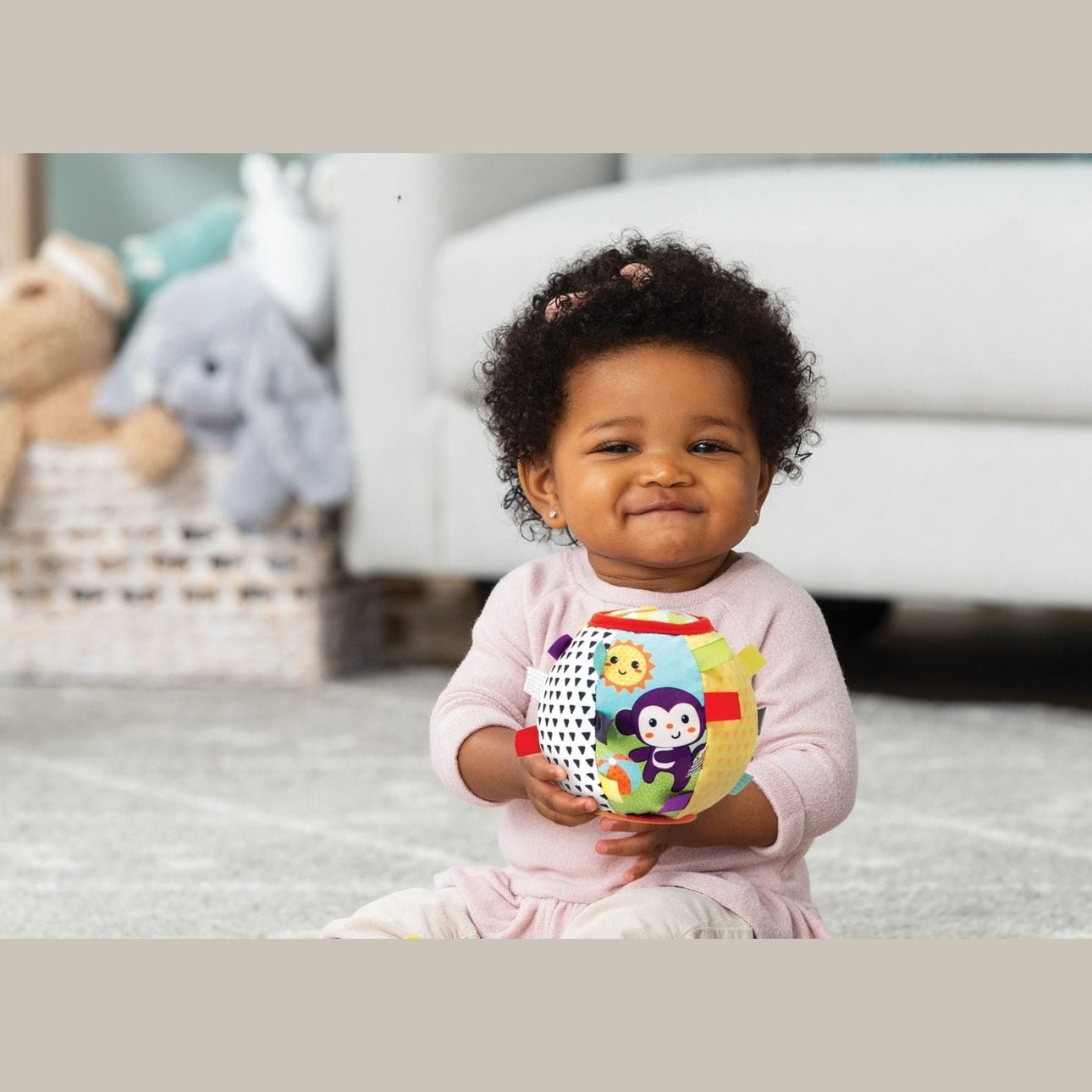 Infantino Sensory Ribbon & Chime Ball