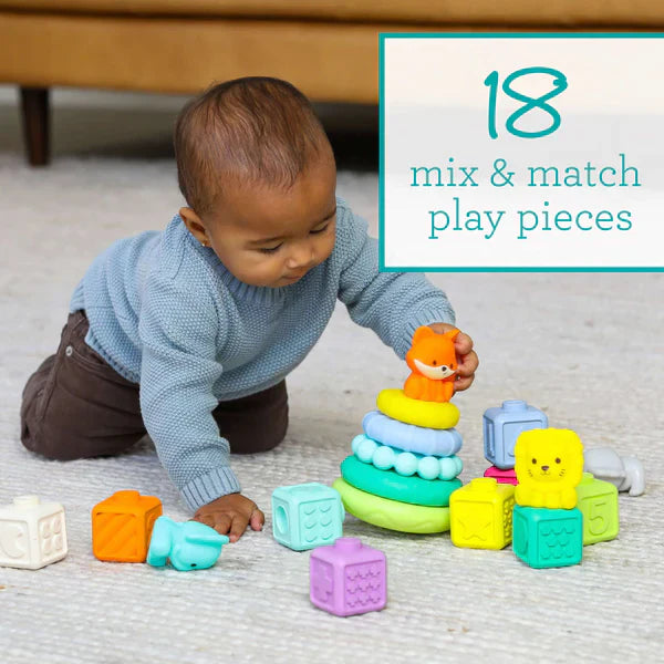 Infantino - Stackables - Activity Playset
