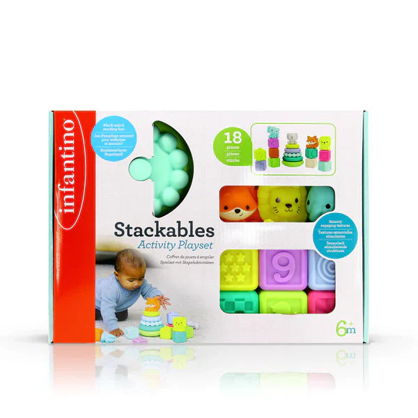 Infantino - Stackables - Activity Playset