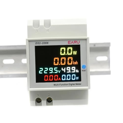 Earumzdq - Digital Single Phase Energy Meter, AC 110V-300V, 100A Amperage