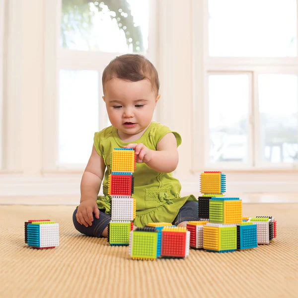 Infantino - Press & Stay - Sensory Blocks