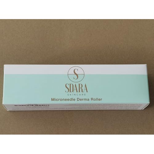 Sdara Skincare Derma Roller Microneedling Roller for Face - Includes Free Storage Case (Pack of 1) Unisex - Medaid International