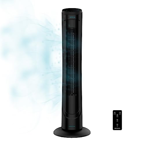 Cecotec - EnergySilence 9090 Tower Fan, 45W, 100% Copper Motor, Quiet Operation