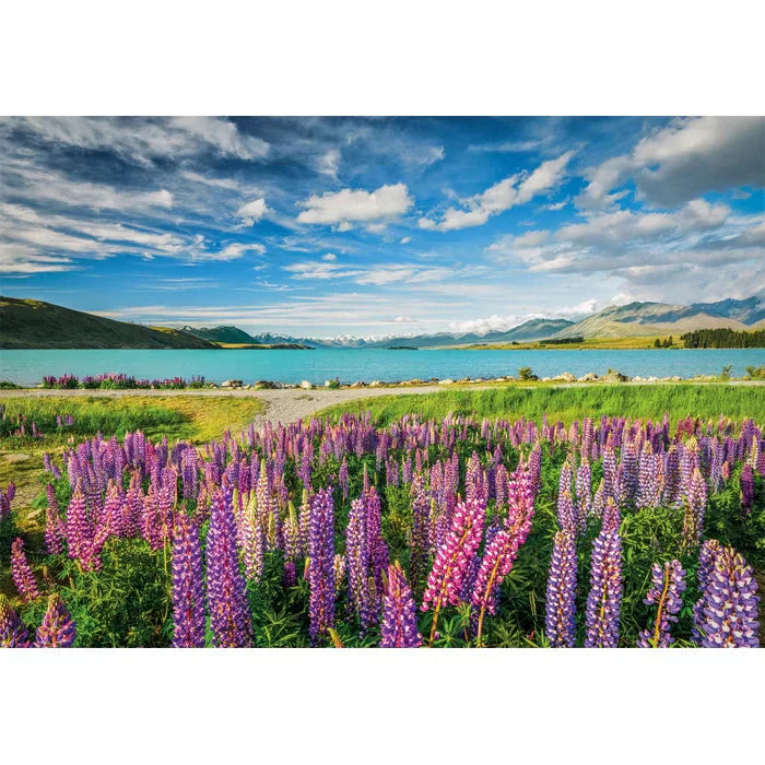 Home  Lupins At Lake Tekapo - 1500 pieces - Medaid International