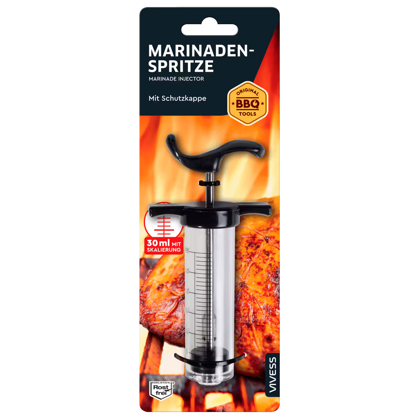 Vivess 30 ML Original Bbq Tool Marinade Injector  | Vivess In Lebanon