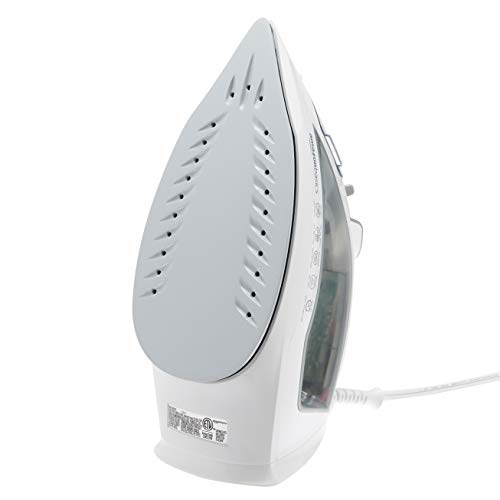 Amazon Basics - 2400W Ceramic Soleplate Steam Iron with Powerful Steam Burst
