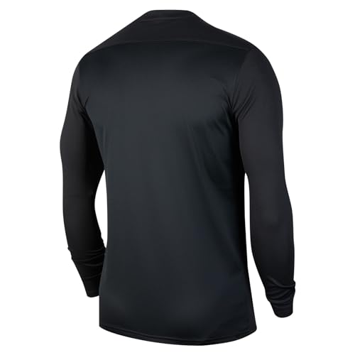 NIKE Unisex Kids Y Nk Dry Park VII JSY Ls Long Sleeved T-Shirt, Black/White, Large - Medaid International