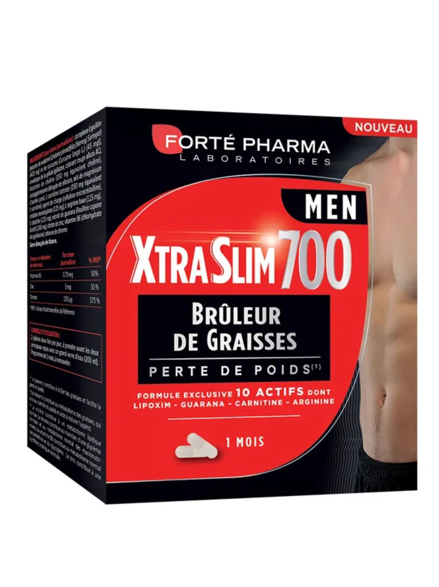 XtraSlim 700 Bruleur De Graisses Men 120 Capsules
