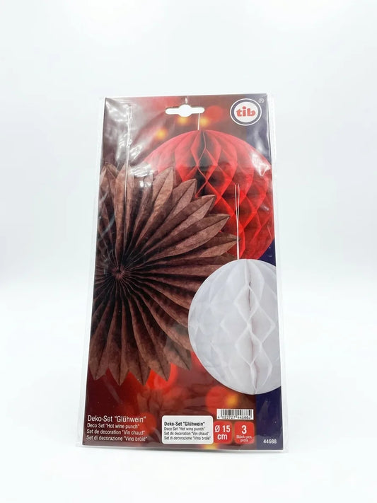 Tib Holiday Decoration Set 3 Pinwheel Pieces | Tib In Lebanon