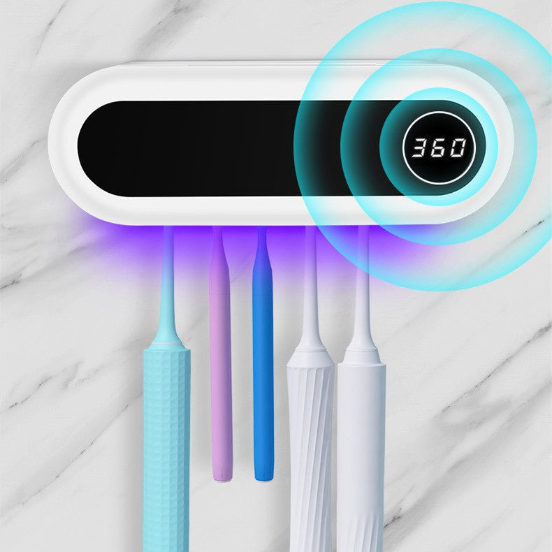 Smart Wall Mounted Toothbrush Holder