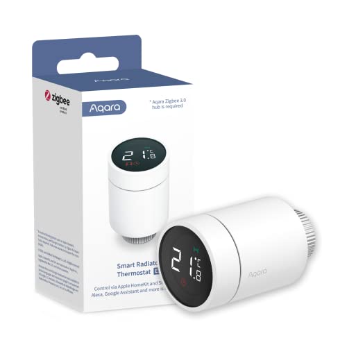 Aqara - Smart Radiator Thermostat E1 with Voice Control & HomeKit Compatibility
