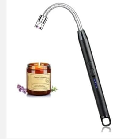 Oladwolf - Windproof Plasma Lighter, USB Rechargeable, Perfect for Candles & BBQ