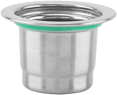 Stainless Steel Coffee Capsule Reusable, Refillable Nespresso Compatible, Premium Capsule with Compact Design for Coffee Machine|B0H2GJHRX4