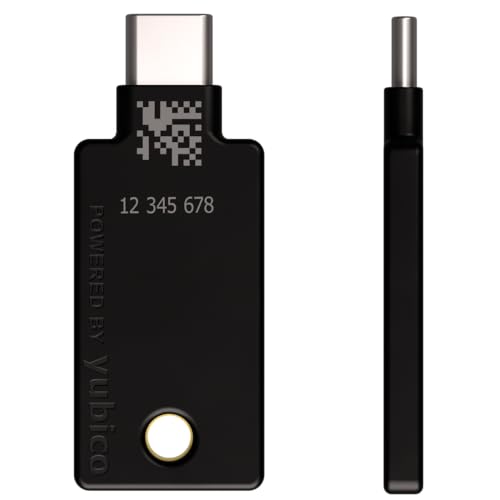 Yubico - YubiKey 5C NFC Security Key for MFA, USB-C & NFC Connectivity