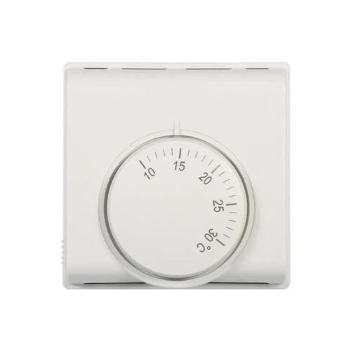 Duqtmbdt - Mechanical Thermostat for Gas Boiler, 220V, Pushbutton Switches, Remote Control