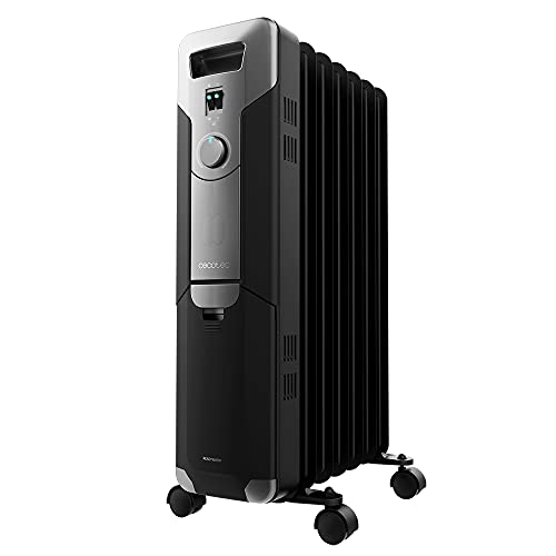 Cecotec - ReadyWarm 7000 Electric Oil Radiator, 7 Modules, 1500W, Low Consumption