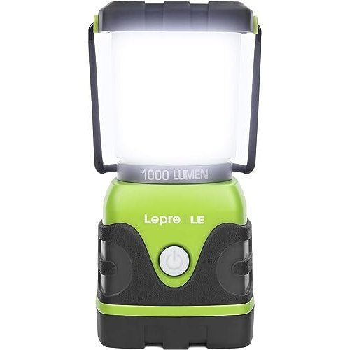 Lighting Ever - 1000lm Dimmable LED Camping Lantern, 4 Modes, Water Resistant