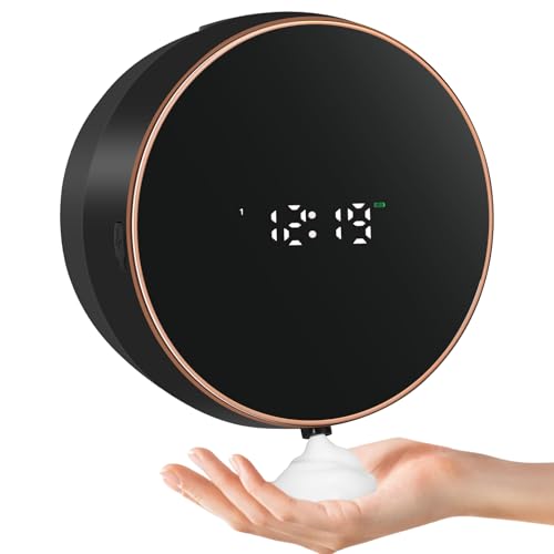 Monstake - Touchless Wall-Mounted Foam Soap Dispenser, Rechargeable & Modern Design