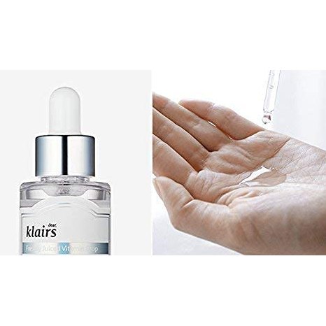 DearKlairs 1Million-Seller Basic Set, Toner, Vitamin Drop Serum, Skin Hydration, Perfect Simple Korean Skincare Routine - Medaid International