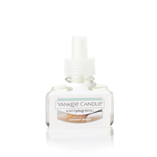Yankee Candle Coconut Beach Electric Home Fragrance Scent Plug Refill (Pack of 4) - Medaid International