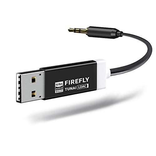 TUNAI - LDAC Bluetooth Receiver with USB DAC, 3.5mm AUX, Hi-Res Streaming
