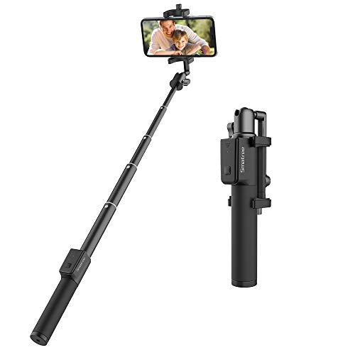 Smatree - Bluetooth Wireless Selfie Stick, Foldable, 360° Rotation, Lightweight